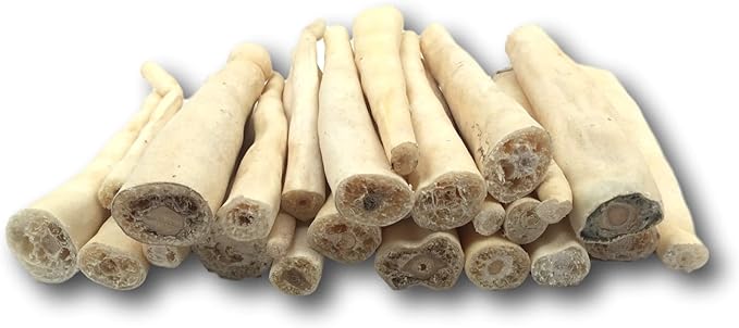 Top Dog Chews - 6 Inch Cow Tails, High-Protein Dog Treats, 100% Naturally Sourced Dog Chew from Free Range Grass-Fed Cattle, Beef Bull Puppy Treats (25 Pack)