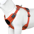 Plutus Pet No Pull Dog Harness, Release at Neck, Soft Padded, Reflective Adjustable Dog Vest Harness for Small, Medium, Large Dogs(Orange, M)
