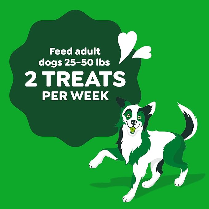 Greenies Occupy Twists Natural Dog Treats Regular Size Dog Chews Long Lasting Chicken Flavor, 17.2 oz. Pack, 12 Count