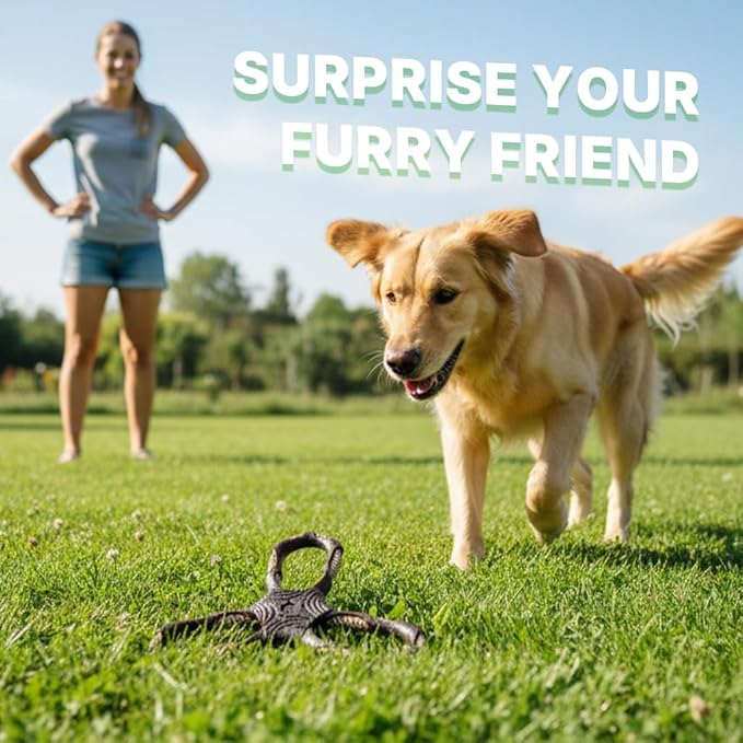 Durable Interactive Tug Toy for Multiple Dogs - Puzzle Chew Toy Promotes Dental Health and Reduces Boredom
