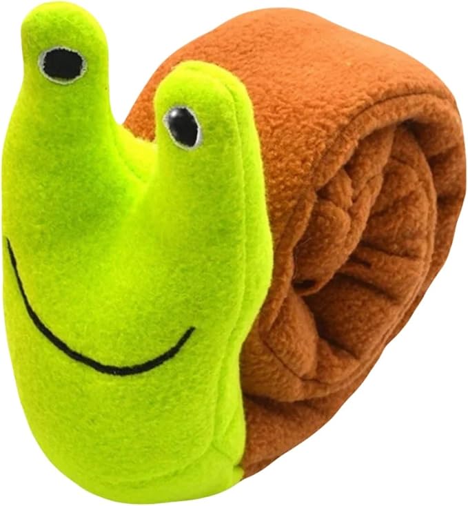 Dog Puzzle Feeder Interactive Toy Indestructible Plush Sound Squeak Hide Food Puppy Toys for Dogs Pet Supplies(B)