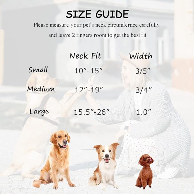 Soft Cotton Dog Collar with Metal Buckle Adjustable Heavy Duty Comfy Corduroy Collars for Small Medium Large Dogs,Light Pink,Medium