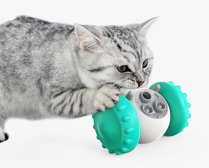 Interactive Dog Toy Dispensing Food (Blue)