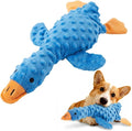 Dog Chew Toys, 2026 New Upgraded Hide and Seek Dog Toys for Aggressive Chewers, Crinkle Duck Squeak Toy for Puppy/Large/Medium/Small Dogs (1, Blue)