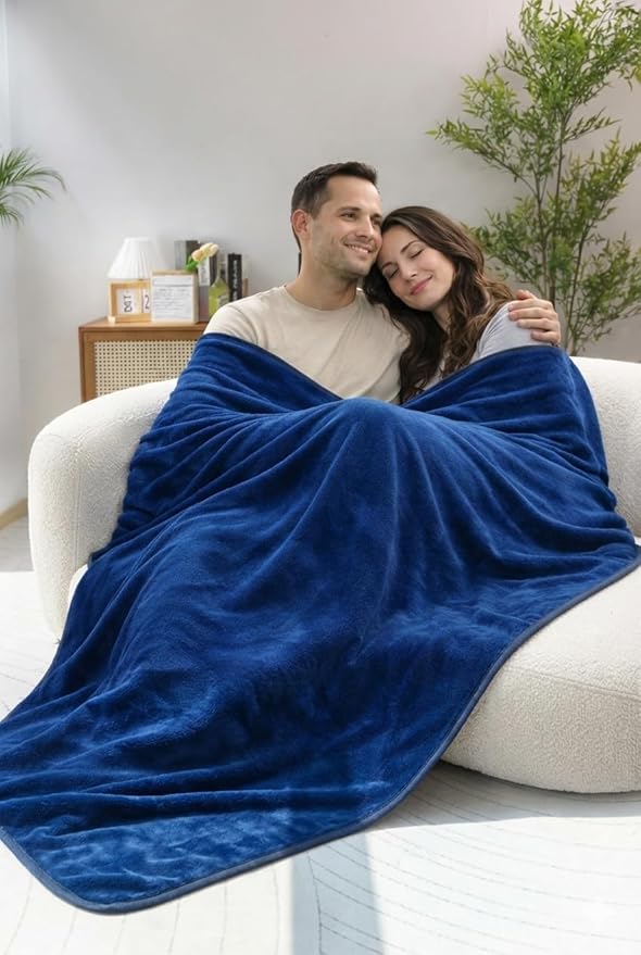 Waterproof Blanket, Water-Proof and Stain-Resistant Blankets for Couples Bed Intimacy, Soft Fleece Moisture-Absorbent, Layered Sheet Protector, Leakproof Protective Top Cover Throws