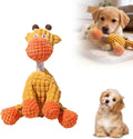 Dog Toys for Aggressive Chewers, 2026 New Durable Indestructible Dog Toy, Squeaky Interactive Puppy Toys for Small Medium Large Pets Cats Dogs to Keep Them Busy (A-Orange)