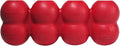 KONG Goodie Ribbon - Stuffable Natural Rubber Dog Toy - with Four Fillable Goodie Grippers for Enrichment Play - Bone-Shaped Chew Toy - for Medium Dogs