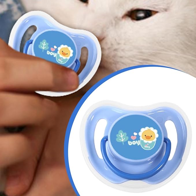 Silicone Puppy Pacifier - Teething Toys for Puppies, Portable Chewing Toys for Small Dogs | Puppy Bite Training Toys, Safe and Soft Chew Toy for Care, Perfect Teething Relief for Puppies