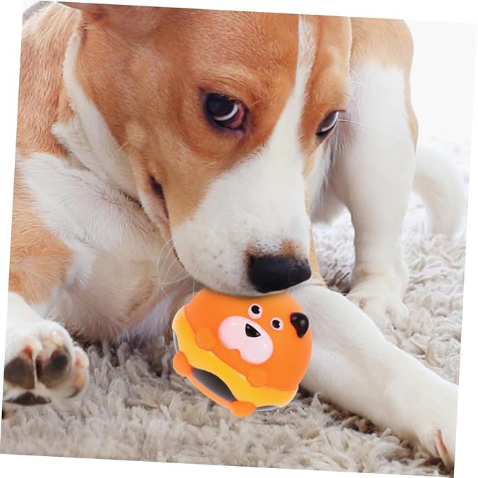 BESPORTBLE 2pcs Puppy Molar Interactive Squeaky Dog Chew Toys Safe Material for Healthy Teeth for Reducing Boredom and Damage for Playtime and Exercise