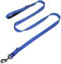 Hyhug Pets Premium Upgraded Adjustable Between 4 Feet and 6 Feet Leash with Sturdy Nylon and Super Soft Neoprene Lined Handle for Small Medium Large Dogs Lead