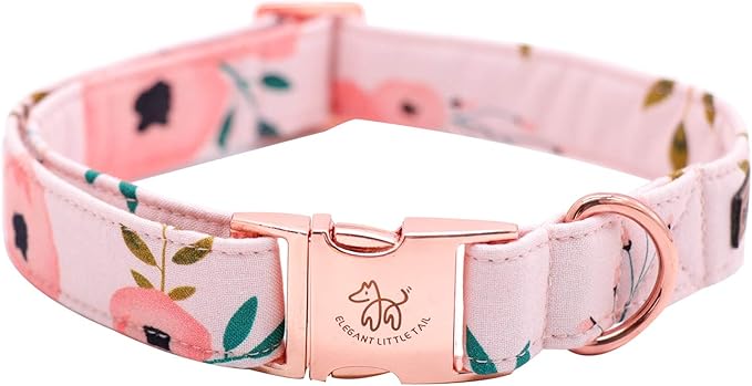 Elegant little tail Dog Collar with Bow, Comfotable Dog Bowtie, Bowtie Dog Collar Adjustable Dog Collars for Small Medium Large Dogs and Cats