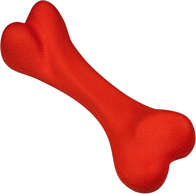 Dog Toys for Aggressive Chewers Dog SuperChewy Tough Dog Bone Toy for Large Medium Dogs Breed Strong Natural Rubber