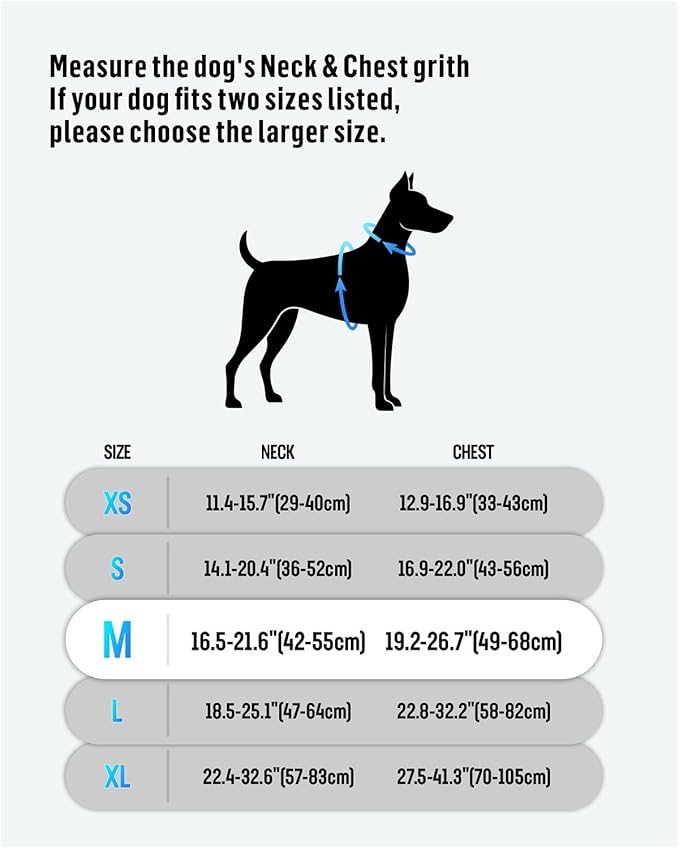 TagME No Pull Dog Harness with 2 Leash Clips,Lightweight & Visible for All-Day Walking,No Choke Pet Vest Includes AirTag Holder for Medium Dogs,Flare Orange
