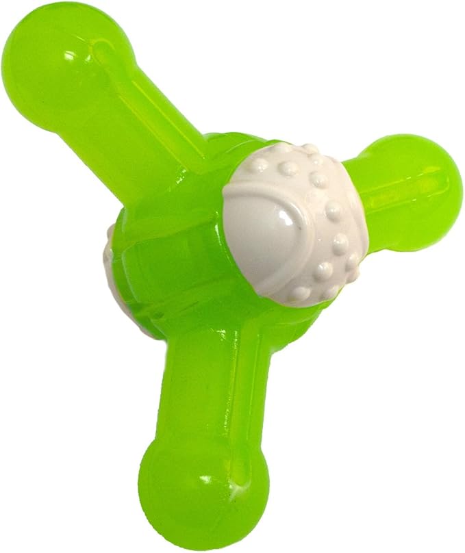 Hyper Pet Hyper Squawkers Dog Jack Durable Dog Toy Designed from TPR and Nylon with an Enticing Giggle Noise Medium