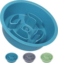 AVERYDAY Slow Feeder Dog Bowls for Medium Breeds Fits Raised Feeding Station, Puzzle Dog Food Bowls to Slow Down Eating, Dogs Feeding Bowl with Non-Slip, Slows Feeder Pet Bowl for Wet and Dry Food