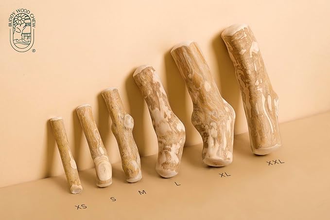 Coffee Wood Dog Chew Stick - 100% Natural Toy Safe, Durable (XL)