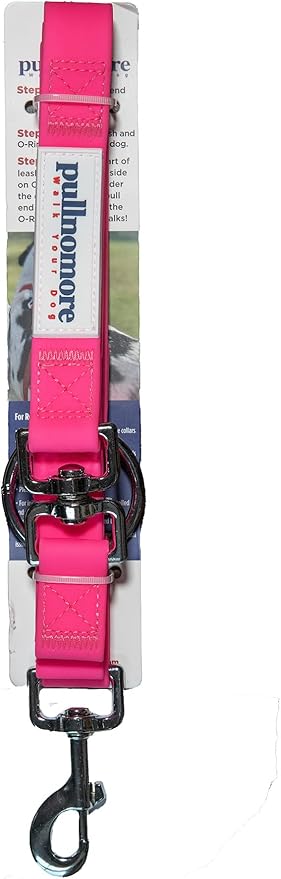 No-Pull Dog Leash, Chew Resistant, Waterproof, Durable PVC Material, Multiple Sizes and Colors (Pink, Large)