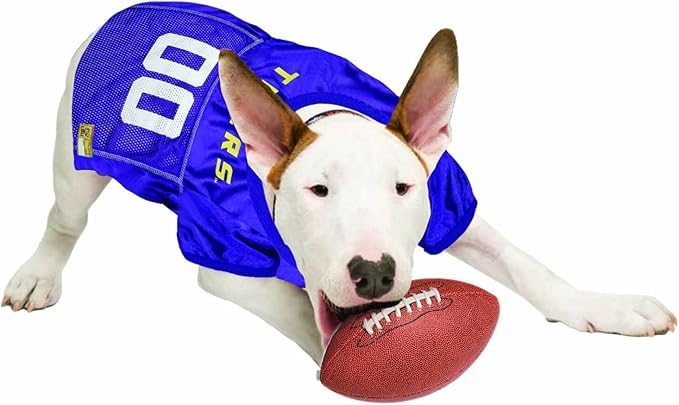 Pets First NCAA College LSU Tigers Mesh Jersey for DOGS & CATS, X-Large. Licensed Dog Jersey with your Favorite Football/Basketball College Team