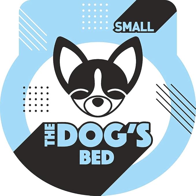 The Dog’s Bed Orthopedic Memory Foam Dog Bed with Bolsters,Plush Fabric, Brown Plush, Small