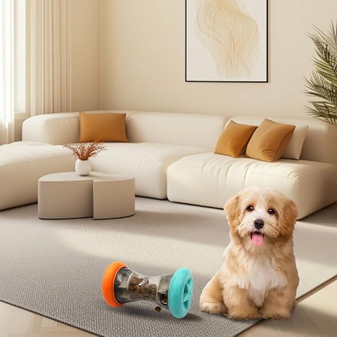 Treat Dispensing Puzzle Toys,Interactive Dog Puzzle Toy, Dogs Enrichment Toy to Keep Them Busy,Slow Feeder,Perfect Alternative to Slow Feeder Dog Bowls to Improves Pets Digestion