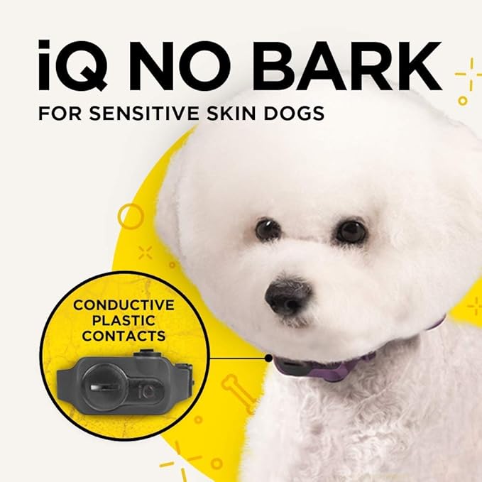 Dogtra iQ NO BARK Replaceable Battery Conductive Plastic Contact Points Compact Pink Collar
