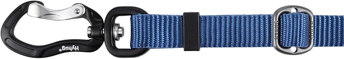 Hyhug Nylon Adjustable 4-6ft Dog Leash with Soft Neoprene Padded Handle, Durable Heavy Duty Leash with Easy-to-Use Bolt Snap, Ideal for Jogging Outdoor