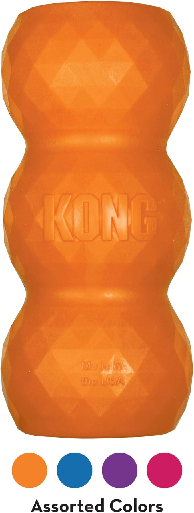KONG - Genius Mike - Interactive Treat Dispensing Dog Puzzle Toy (Assorted Colors) (Large (2 Pack))