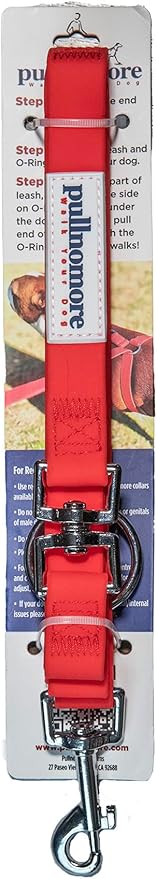 No-Pull Dog Leash, Chew Resistant, Waterproof, Durable PVC Material, Multiple Sizes and Colors (Red, Small)