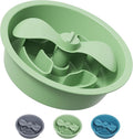 AVERYDAY Slow Feeder Dog Bowls for Medium Breed, 1.5 Cups Engagement Food Puzzle Bowl with Spinning Slow Feeder Insert, Non-Slip Base, Fits for Raised Stand, Hard Maze Design for Medium and Small Dogs