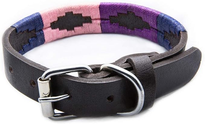 Gaucho Goods Soft Leather Dog Collar - Cali Girl (L)