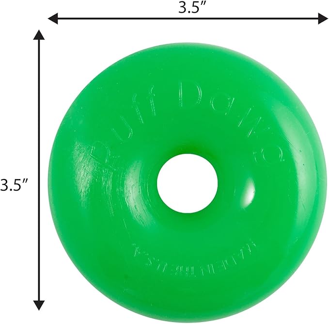 Ruff Dawg Dawg-Nut – Donut-Shaped Dog Toy – Bouncy, Floating Fetch Toy for Aggressive Chewers – Ideal for Teething Puppies & Outdoor Play – Weatherproof & Washable