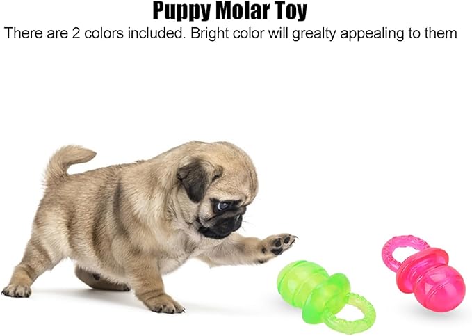 Ymiko Baby Pacifier for Puppy Dog chew Toys Dummies to Stop Chewing Dummy Toy Nook Large Dogs Rubber Dog Doggy Small Puppies Ethical Gun Training Pacifiers Biting teats