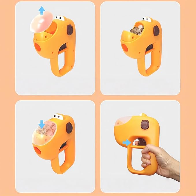 Dog Treat Dispenser,Puzzle Safe Game Snack Feeder - Interactive Treat Dispensing Dog Toys - for Pet Cat Kitten Puppy Home Indoor Outdoor