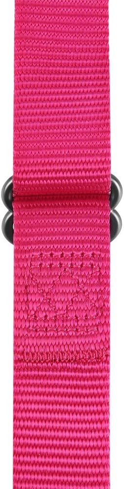 Hyhug Nylon Adjustable 4-6ft Dog Leash with Soft Neoprene Padded Handle, Durable Heavy Duty Leash with Easy-to-Use Bolt Snap, Ideal for Jogging Outdoor