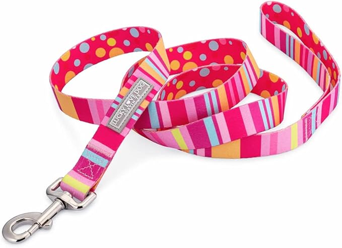 Lucky Love Dog Leash – Soft, Durable, and Comfortable Leash with Vibrant Patterns – Stylish and Long Lasting for Small Male and Female Dogs – Molly, Small