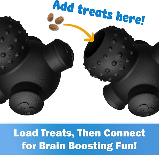 Puppy Puzzle Toys for Puppies, Interactive Treat Dispensing Dog Puzzle, Level 4 Enrichment Toys for Smart Puppies, Small and Medium Dogs, 2 Pack
