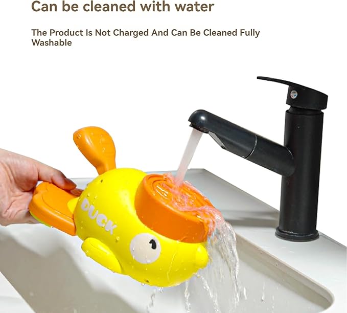 Ducky Cat Treat Dispenser, Interactive Duckie Cat Feeder, Little Yellow Duck Cat Toy Treat Feeder, Duck Dog Food Feeders, 2-in-1 Interactive Dog Puzzle Toy Slow Feeders for Cats & Dogs (Yellow+White)