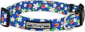 Lucky Love Dog - Adjustable Dog Collar with Easy Click Buckle for Medium, Durable, & Comfortable for Male & Female Dogs, Pet Collar for Puppies & Adult Dogs - Lilian, Medium