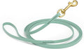 Viper Biothane K9 Working Dog Leash Waterproof Lead for Tracking Training Schutzhund Odor-Proof Long Line with Solid Brass Snap for Puppy Medium and Large Dogs, 15ft Sage Green