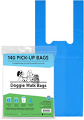 Easy-Tie Handle Dog Poop Bag, Extra Large Strong Doggy Waste Bags, Scented Easy Dispensing and Leak Proof Poo Bags