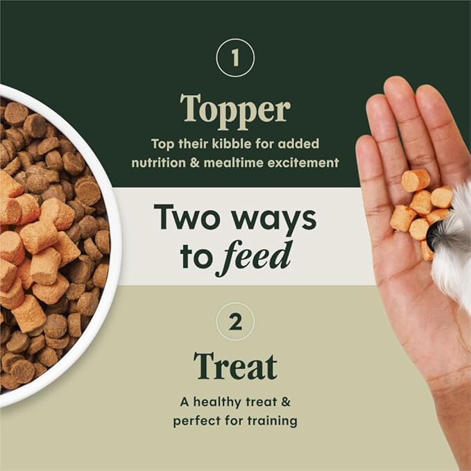 Instinct Raw Boost Mixers Freeze Dried Dog Food Toppers For Dry Food, Grain Free with Chicken For Dogs - Gut Health, 23 Ounce