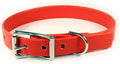 Waterproof Dog Collar (Large: 18"-22", Red)