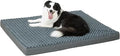 KHONSU PET Dog Bed Mat Plush 3.5in Orthopedic Pad for Large Dogs up to 90 lbs Waterproof Removable Cover Machine Washable for Extra Large Dogs