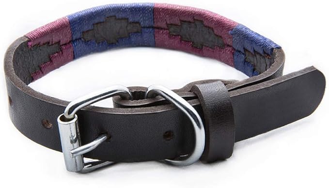 Gaucho Goods Soft Leather Dog Collar - Napa Valley (S)