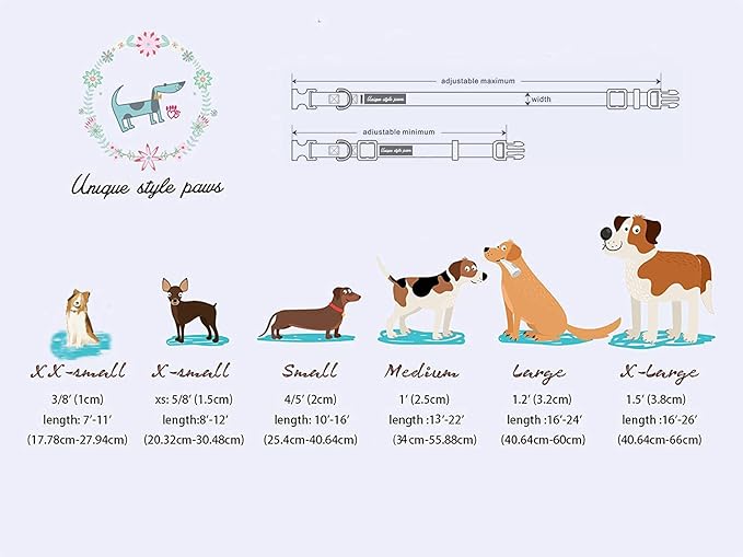 Unique style paws Easter Dog Collar with Bow Easter Eggs Chicken Collar with Flower for Small Medium Large Boys Girls Dogs