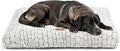 Dog Bed Crate Pad - Soft Fluffy Pet Cushion Mat Anti-Slip Comfy Kennel Pad for Crates