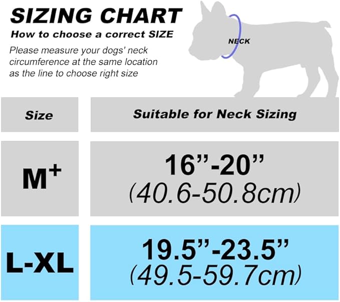 TSPRO Tactical Dog Collar, Adjustable, with Patch & Double Needle Metal Buckle, Heavy Duty for Large to Extra Large Dogs, Durable for Walking, Running, Hiking & Training (Black L-XL)