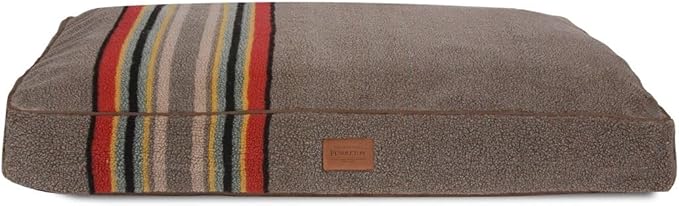 Pendleton Vintage Camp Napper Dog Bed - Mineral Umber, S