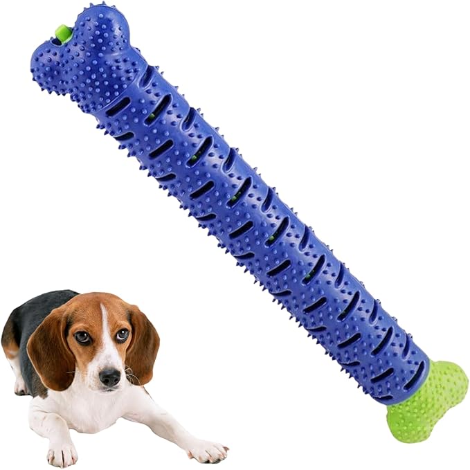 1 PCS Chew Toy, Interactive Tough Dog Toy for Aggressive Chewers, Toothbrush Stick for Dogs, Puppys