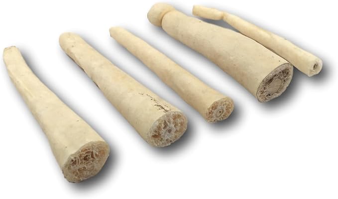Top Dog Chews - 6 Inch Cow Tails, High-Protein Dog Treats, 100% Naturally Sourced Dog Chew from Free Range Grass-Fed Cattle, Beef Bull Puppy Treats (25 Pack)